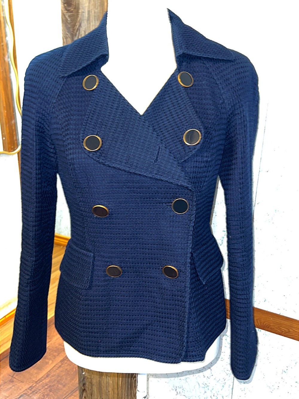 Blazer Talbots Azul Marino Talla 4